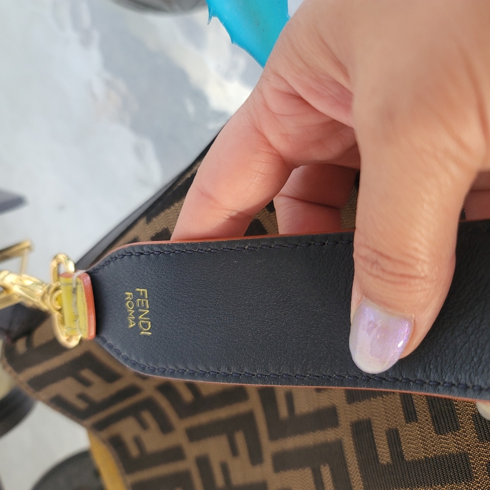 Fendi Brown Logo Purse - Picture 4 of 15